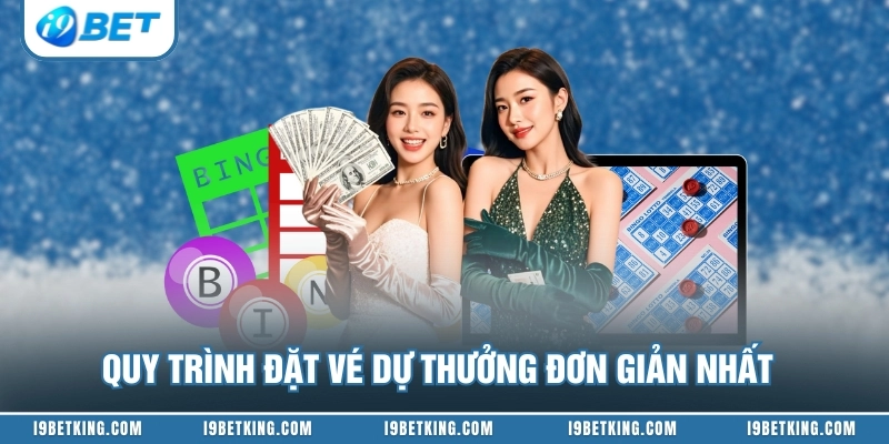 Quy trình đặt vé dự thưởng đơn giản nhất