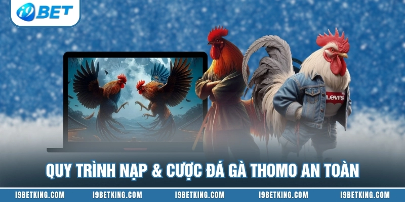 Quy trình nạp & cược đá gà Thomo an toàn